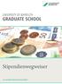 Stipendienwegweiser. www.graduateschool.uni-bayreuth.de