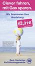 Clever fahren, mit Gas sparen.
