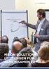 MILON SOLUTIONS. LEISTUNGEN FÜR GEMEINSAMEN ERFOLG.