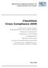 Checkliste Cross Compliance 2005
