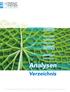 Analysen Verzeichnis