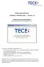 Bedienungsanleitung Software TECEflex-Gas Version 1.3