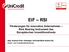 EIF RSI. Förderungen für innovative Unternehmen Risk Sharing Instrument des Europäischen Investitionsfonds