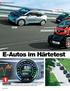 E-Autos im Härtetest. Test Elektroautos DYNAMIK. Smart Fortwo Coupé Brabus ED. BMW i3. Renault Twizy Cargo