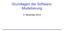 Grundlagen der Software- Modellierung. 4. November 2014