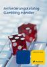 Anforderungskatalog Gambling-Händler