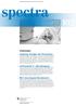 Newsletter Gesundheitsförderung und Prävention Januar 2014. spectra. Impfungen
