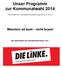 Unser Programm zur Kommunalwahl 2014