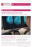 m MAMMO NEWSLETTER Weltgesundheitsorganisation WHO: Nutzen des Mammographie-Screenings ist belegt AUS DER WISSENSCHAFT