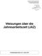 EINWOHNERGEMEINDE MÜNCHENBUCHSEE. Weisungen über die Jahresarbeitszeit (JAZ)