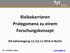 Risikokarrieren Prolegomena zu einem Forschungskonzept. DJI-Jahrestagung 11./12.11.2014 in Berlin