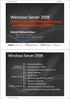 { Wirkungsvoller Netzwerkschutz mit Windows Server 2008 }
