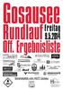 Gosausee. Rundlauf Freitag. Off. Ergebnisliste 9.5.2014. Veranstaltet von HOT! Gosau SCHMARANZER. Versicherungsbüro