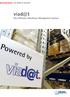 THE POWER OF DELIVERY. viad@t Das effiziente Warehouse Management System