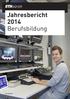 Jahresbericht 2014 Berufsbildung