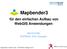 Mapbender3. für den einfachen Aufbau von WebGIS Anwendungen. Astrid Emde INTERGEO 2015 Stuttgart. Mapbender3 Astrid Emde INTERGEO Stuttgart 2015