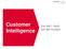 Customer Intelligence. Die 360 - Sicht auf den Kunden