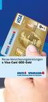 Reise-Versicherungsleistungen s Visa Card GÖD Gold