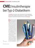 CME: Insulintherapie. bei Typ-2-Diabetikern. Die Therapie des Typ-2-Diabetes. Schwerpunkt Fortbildung CME