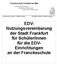 EDV- Nutzungsvereinbarung der Stadt Frankfurt für Schüler/innen für die EDV- Einrichtungen an der Franckeschule