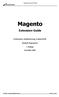Magento. Extension-Guide. Extension: Bankeinzug/Lastschrift. (Debit Payment) 1. Auflage. Dezember 2009. Magento Extension-Guide