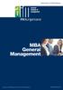 Grenzenlos. In Weiterbildung. MBA General Management. www.aim.ac.at. Lehrgang zur Weiterbildung gem. 9 Fachhochschulstudiengesetz.