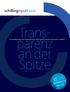 schillingreport 2015 Transparenz an der Spitze Die Geschäftsleitungen und Verwaltungsräte der hundert grössten Schweizer Unternehmen im Vergleich