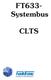 FT633- Systembus CLTS. Kompetent für Elektroniksysteme