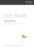 _Fact Sheet. Time is running. Foreign Account Tax Compliance (FATCA) - Auswirkungen und Lösungen