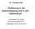 Einführung in die Datenerfassung und in den Datenschutz