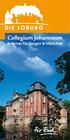 Collegium Johanneum. Internat für Jungen & Mädchen