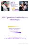 ACI Operations Certificate (010) Musterfragen