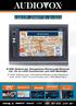 VME 9125 NAV. 2 DIN Widescreen Navigations-/Multimedia-Receiver mit 16 cm LCD-Touchscreen und LED Backlight