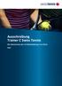 Ausschreibung Trainer C Swiss Tennis. (für Absolventen der J+S-Weiterbildung 2 vor 2012)