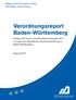 Verordnungsreport Baden-Württemberg