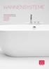 WANNENSYSTEME PRODUKTINFORMATION FREISTEHENDE WANNEN SANTOWER SANSOUND SANLIGHT