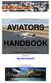AVIATORS HANDBOOK. Vol. 1. for members of the Europe Sky Community. powered by. http://www.rihg.net/atc