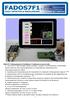 FADOS7F1 Fehleranalysator & Oszilloskop 7 Funktionen in einem Gerät: 1. Zwei-Kanal V/I Tester (Analoger Signatur Analysator): Vergleich von