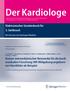 Organ der Deutschen Gesellschaft für Kardiologie Herz- und Kreislaufforschung e. V. hervorgegangen aus Clinical Research in Cardiology Supplements