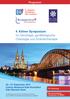 Programm. 4. Kölner Symposium für Senologie, gynäkologische Onkologie und Strahlentherapie