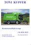 TONI KUPFER. Kommunalfahrzeuge CH-1880 BEX. Tel. 024 463 26 36 Fax 024 463 30 16 E-Mail: mail@kupfer.info