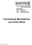 Technische Merkblätter auf einen Blick