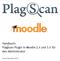 Handbuch: PlagScan PlugIn in Moodle 2.X und 3.X für den Administrator