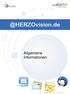 @HERZOvision.de. Allgemeine Informationen. v 1.0.0 by Herzo Media GmbH & Co. KG - www.herzomedia.de