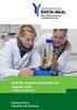 Qualität, Umwelt, Sicherheit und Hygiene, B.Sc. in deutscher Sprache. Campus Kleve Fakultät Life Sciences