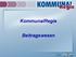 KommunalRegie. Beitragswesen