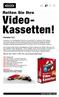 Version 3.0. Ideal für: VHS Video 8 S-VHS Hi8 und alle anderen Bandformate