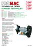 324F 325F 326F TECHNISCHE DATEN DONNEES TECHNIQUES. Index