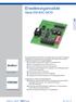 Erweiterungsmodule. Serie EM-BAC-MOD. BACnet- und Modbus-Schnittstelle für EASYLAB Regler und Adaptermodule. 02/2015 DE/de K 6 2.