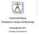 Zusatzweiterbildung. Physikalische Therapie und Balneologie. Kursprogramm 2011